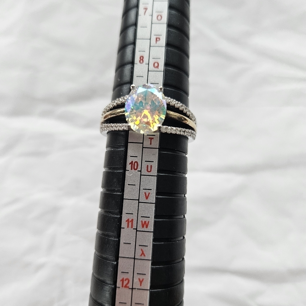 Bella Luce Aurora Borealis Ring Gold and Silver Accents - Picture 2 of 4